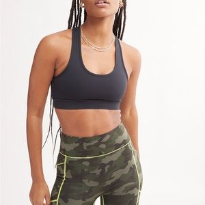 two black Bandier All-Access Front Row sports bras, both women’s size XL